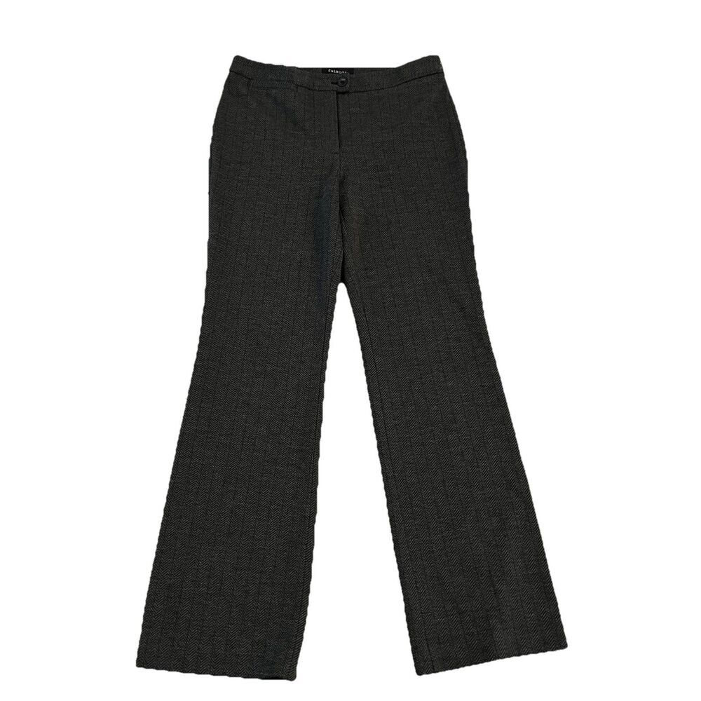 Talbots Women’s Pants 6 Herringbone‎ Straight Leg Career